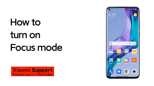 Want to know How to turn on Focus mode ？ Simply watch this useful #XiaomiSupportTips to know how to use it. | Xiaomi Support