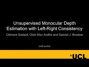 Unsupervised Monocular Depth Estimation with Left-Right Consistency
