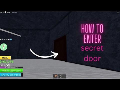 How to open secret door in frozen village in blox fruit .