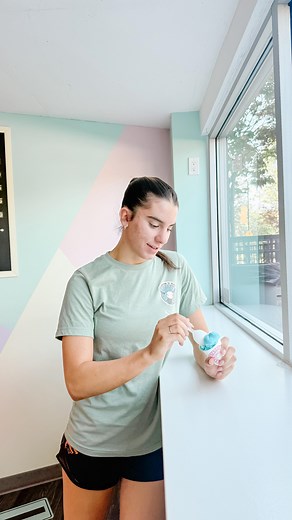 The best part of filming reels! 🍦 🍦 🍦 #scoopz #scoopzkamloops #summerdreams #kamloops #downtownkamloops #kamloopsbusiness #tourismkamloops #icecream #dessert #dairyfreeicecream #veganicecream #glutenfreeicecream #smallbusiness #48flavours #mobileicecream #icecreamonwheels #icecreamtruck | Scoopz Ice Cream Parlour