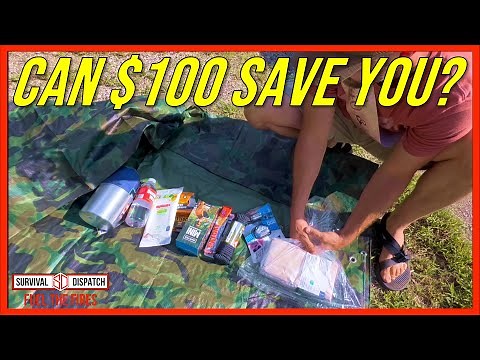 SHTF: 3 Days Off-Grid, $100 Survival Kit