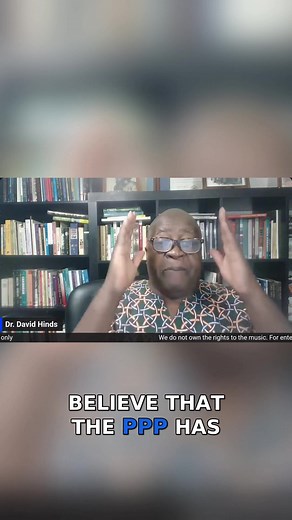6.2K views · 67 reactions | Do Half the Voters Reject the PPP's Legitimacy? | Politics 101 with Dr. David Hinds | Facebook