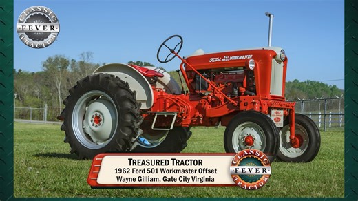 Check out this 1962 Ford tractor -- owned by Wayne Gilliam of Virginia! We were proud to feature Wayne's beautiful Ford on Classic Tractor Fever! Visit our website to email your photos to us, at: www.ClassicTractorsTV.com #ford #classictractorfever | Classic Tractor Fever