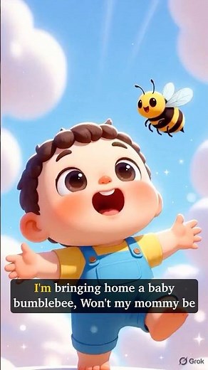 Baby Bumblebee 🐝 | Eww Gooey Squish & Yummy Lick Song for Kids! (Sing Along & Laugh)