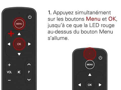 2. Comment appairer votre télécommande avec votre TV - Salt TV Remote Infrared