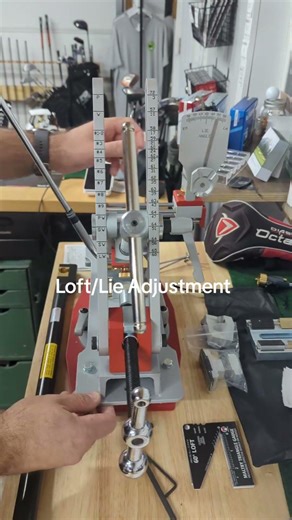 checking Loft / Lie #TheGolfShop