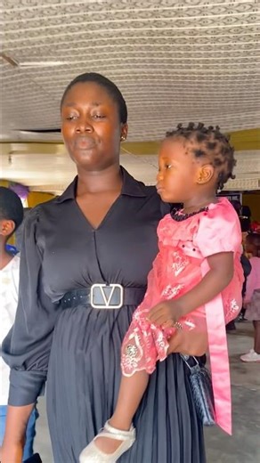 Going home after church service