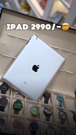 estore.Future  on Instagram: "2990/-🤯🤯 IPad 16gb -All india Delivery Available 🚚 📍KANNUR,caltux 📞9072760860 - For best quality cases and accessories - Brand New & Pre-owned Apple products #trendingreels"