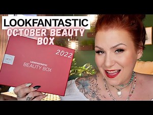 *SPOILER* UNBOXING LOOKFANTASTIC OCTOBER 2022 BEAUTY SUBSCRIPTION BOX