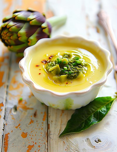 Crème d'artichaut pour 6 personnes - Recettes - Elle à Table