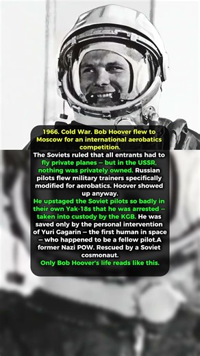 The Day Yuri Gagarin Saved a U.S. Legend.