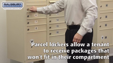 Check The Home Depot's Q&A Before Buying: Salsbury Industries Black USPS Access Cluster Box Unit with 12 A Size Doors and Pedestal