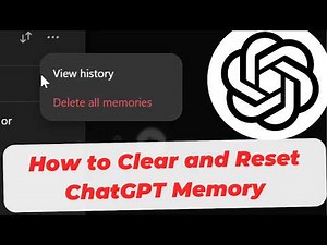 How to Clear and Reset ChatGPT Memory