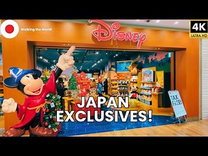 Disney Store Ikebukuro Tokyo FULL Tour 🇯🇵 | Japan-Exclusive Merch [4K]