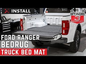 2019-2020 Ranger BedRug XLT Truck Bed Mat (5 Ft. Bed) Install