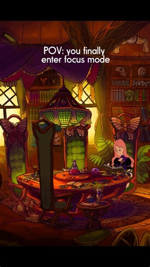 ✨️ Hocus Focus: a cozy gamified focus tool to help you work, study, or relax ✨️ Wishlist on Steam 🖤 Link in bio #cozygaming #productivity #studywithme #lofi #hocusfocus | Stuck In Attic Games