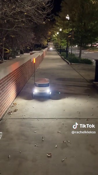 Why are we so amazed with these UT campus robots