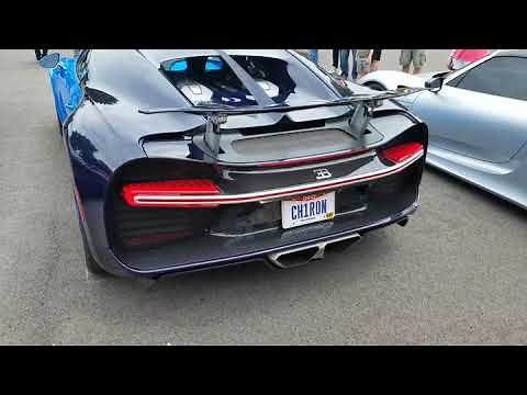 Bugatti Chiron Startup and Rev