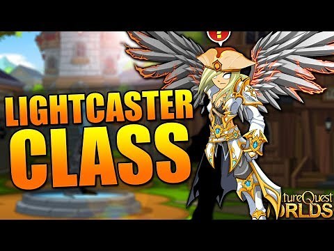 How to get Lightcaster Class! Non-Member AQW AdventureQuest Worlds