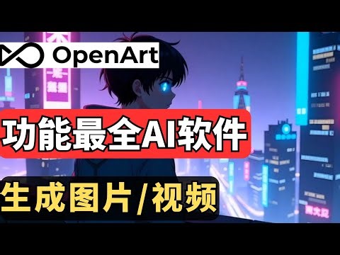 OpenArt AI绘图平台全解析｜生成、编辑、绘图功能一次学会，自媒体素材制作高效神器