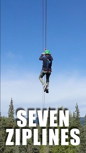 Denali Park Zipline - Alaska's best zipline tour! #alaska #denali #denalinationalpark #zipline