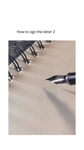 Calligraphy Videos on Instagram: "Z is a line that discovers its boldness through motion. It starts with a quiet horizontal—clean as a calm horizon—before breaking into a diagonal that cuts through space with deliberate energy. Then it settles into a grounded line at the base, steady and unshakeable. Three strokes, one attitude: clarity that moves, direction that commits, confidence that doesn’t hesitate. Its sound carries that same spark—zing, zoom, zeal, zenith. A letter that slides into meani