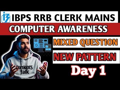 Computer Awareness for RRB Clerk Mains | Most Expected Questions | RRB Clerk Mains 2025 Day 1
