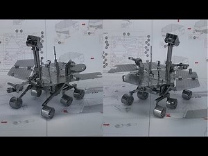 Metal Earth Build - Mars Rover