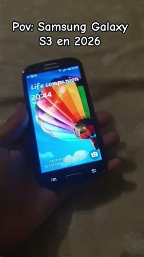 El Samsung Galaxy S3 fue lanzado en el año 2012 #android #nostalgia #samsung