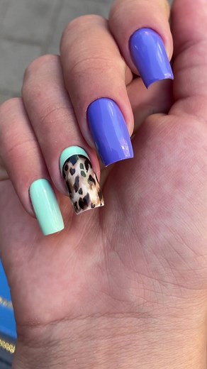 Animal Print Nail Art Tutorial with Tiger Pattern