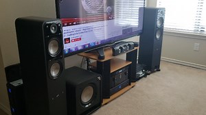 Watch Polk S55 Floor Standing Speaker sound test!!! on Amazon Live