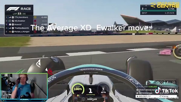 The bottler himself @xd_ewalker_ #fyp #f1 #f125game #easportsf125 #formula1