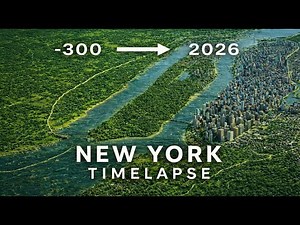 NEW YORK CITY - 3D TIMELAPES - 300 BCE to 2026