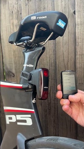 Wahoo Bolt 3 and TRACKR RADAR 4x light modes