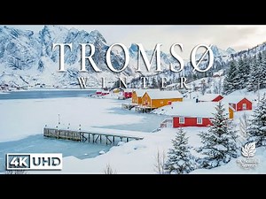 Tromsø, Norway 4K - Winter Magic of Northern Lights, Frozen Fjords & Majestic Landscapes