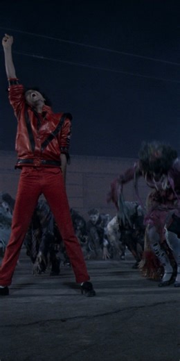 Are you practicing your best Thriller moves for this Halloween? Exactly two weeks are left to get your choreography down pat. And in case you were wondering what Michael was thinking about in coming up with the idea for zombies to dance, here you go … | Michael Jackson