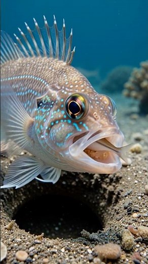 This Father Fish Keeps Eggs in His Mouth! 🐟🥚 | Jawfish