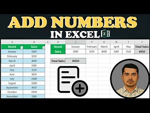How to Add Numbers in Excel FAST – No More Manual Work!