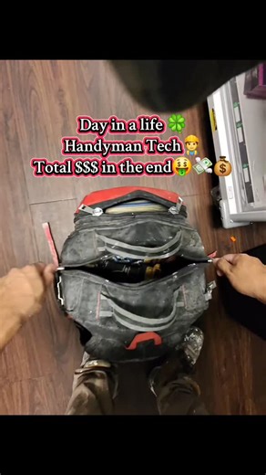Onedayatafix | DIY Home Repairs | Handyman in TampaBay Area 🏝 on Instagram: "Day in the life as a handyman tech👷‍♂️ Only worked 3 hours today and made $500 💸 Showing the real grind of running a handyman business and how quick jobs can add up. #DayInTheLife #HandymanLife #SideHustle #EntrepreneurLife #WorkSmarter #OneDayAtAFix #HandymanBusiness #MoneyMotivation #SmallBusinessOwner #FloridaHandyman #DIYProjects #instagood #fyp #viral"