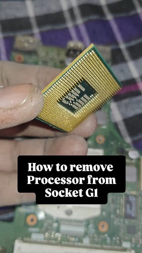 1.1K views | How to remove Processor from Socket G1 #LaptopRepair #IntelProcessor #TechGuide #HardwareTips #laptopmaintenance | Mobisoft Arena | Facebook