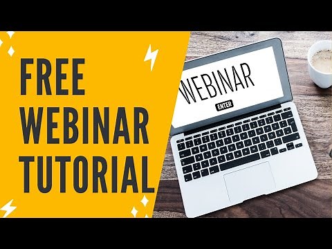 WEBINAR TUTORIAL: HOW TO CREATE WEBINAR FOR FREE WITH THIS FREE WEBINAR PLATFORM