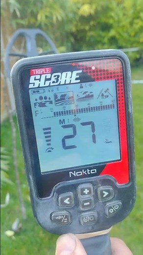 Nokta Triple Score test on Gold Ring 💍 ID 24.03.25 #metaldetecting #goldfever #finegold #goldhunter