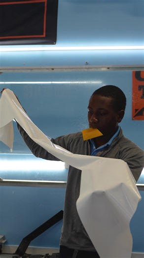 2024 cybertruck fully wrapped in gloss white ppf 🤍 not vinyl — this is paint protection film that changes the color and protects the paint at the same time. self-healing, stain resistant, and made for real-world driving. #cybertruck #ppf #teslamods #carwrap #glosswhite