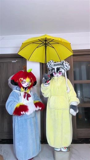 The young lady is not talented. #fursuit #dance #christmas #Thick #cute