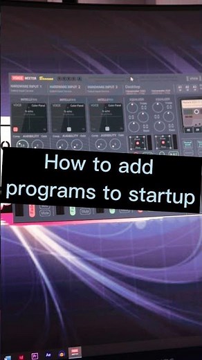 How to add programs to startup on Windows 10