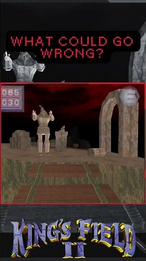 King’s Field II – what could go wrong? #games #retrogaming #gaming