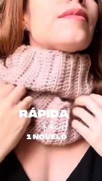 Crochet cowl for beginners (1 skein!)