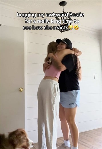 Awkward Hugging Moments with My Best Friend