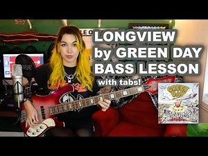Longview by Green Day - Bass Lesson WITH TABS - Full Song Tutorial