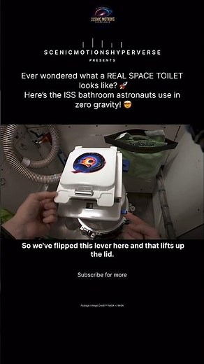 🚀 You Won’t Believe What a REAL Space Toilet Looks Like Inside the ISS! 🤯